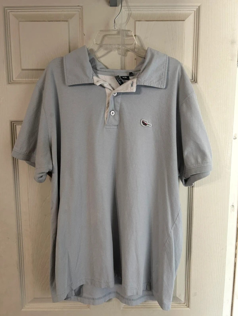 vintage oakley polo mens XL light gray short sleeve